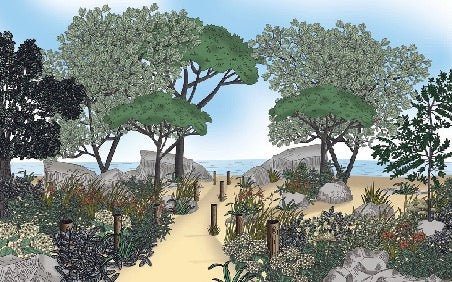 Papier peint paysage France bord de mer, XXL, tendance