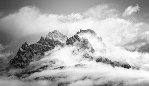 Papier peint panoramique pic Dolomites, XXL, tendance
