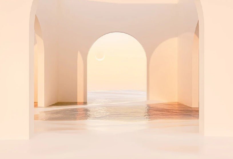 Papier peint panoramique design sunset arch