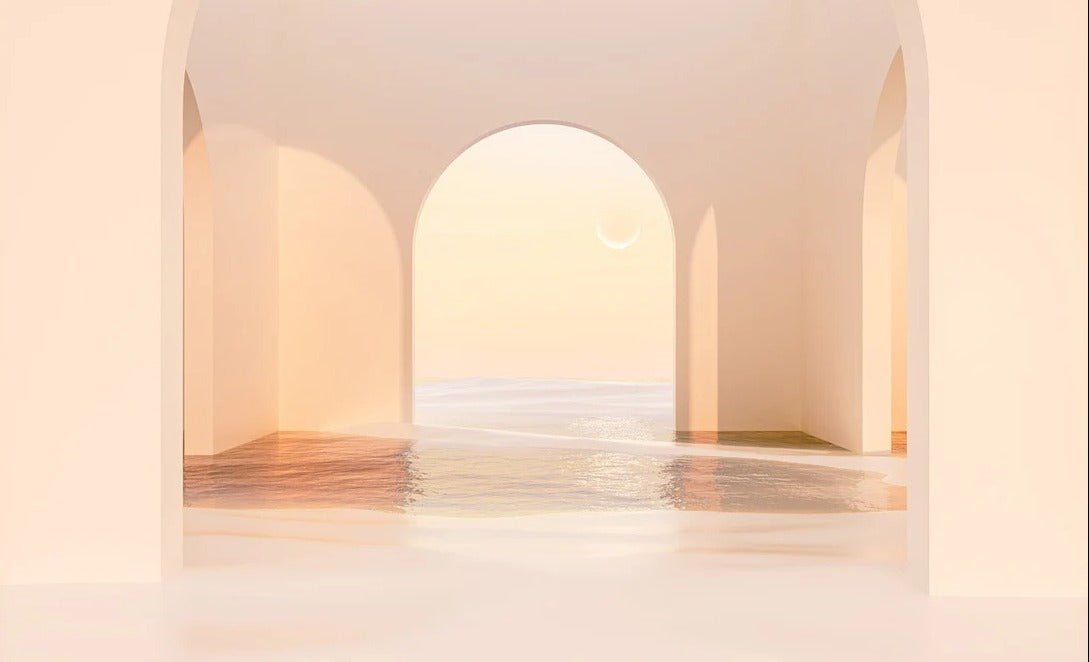 Papier peint panoramique design sunset arch