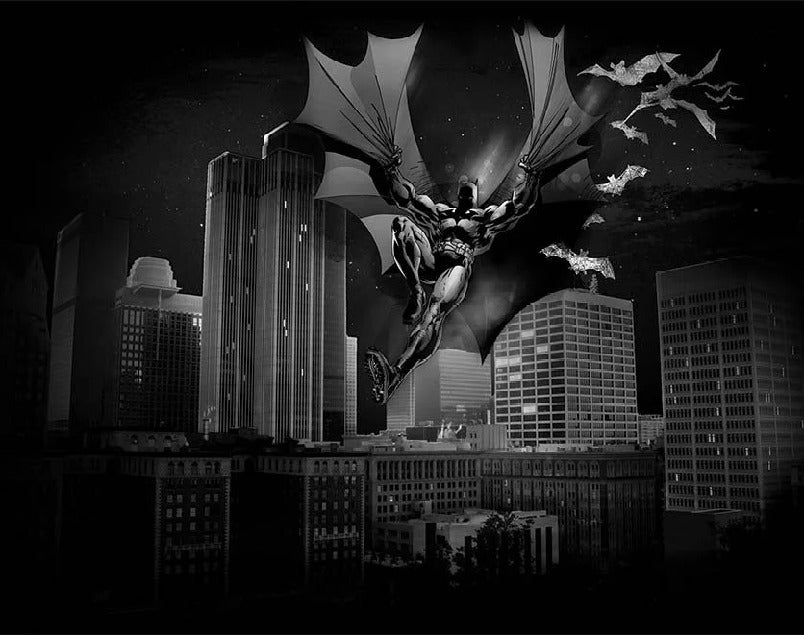 Papier peint panoramique batman film héro all dark, XXL, tendance
