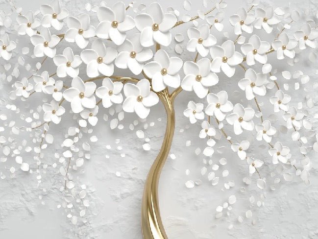 Papier peint toilette tree 3D, XXL, tendance