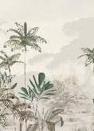 Papier peint panoramique jungle eden vert, XXL, tendance