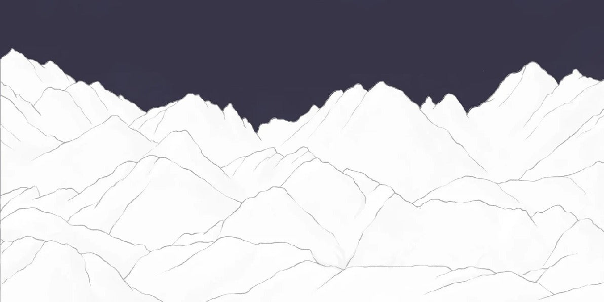 Papier peint panoramique massif des Écrins
