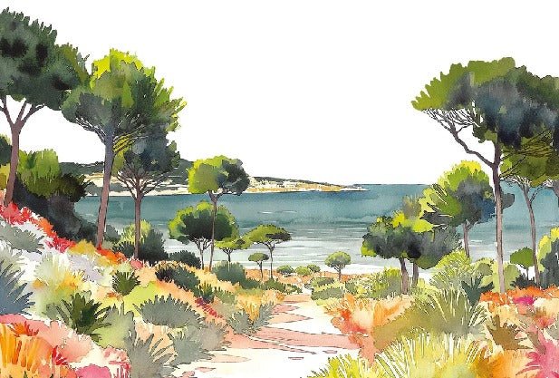 Papier peint panoramique air estival, XXL, tendance