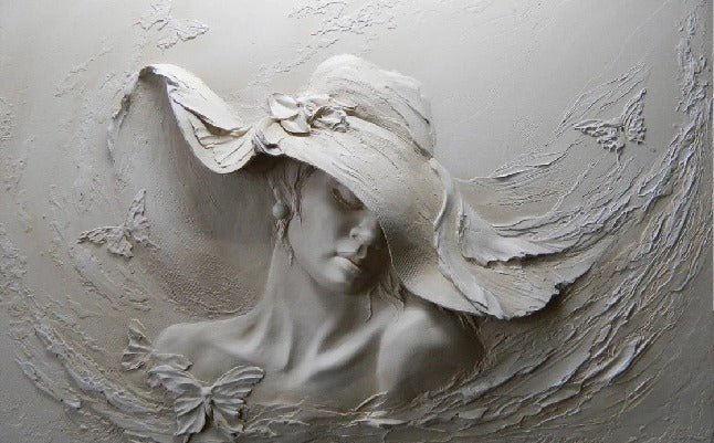Papier peint Woman Sculpt, XXL, tendance