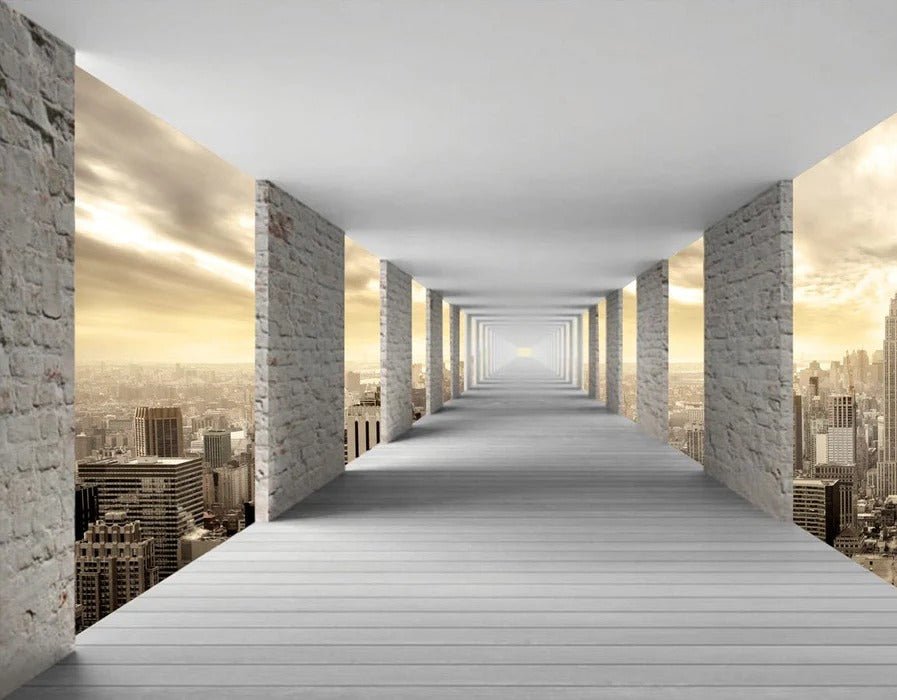 Papier peint trompe l'oeil New York Hall, XXL, tendance