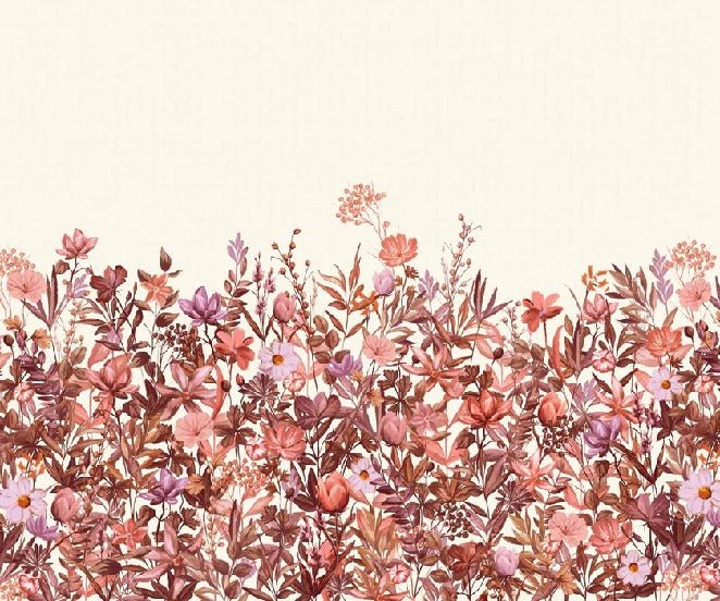 Brush flower wallpaper