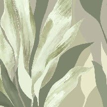 Papier peint étoffe vert