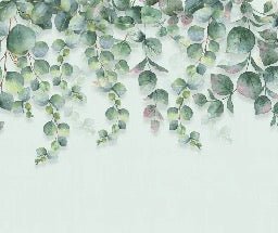Papier peint nature plante Eucalyptus