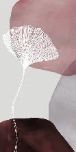 Papier peint panoramique abstrait pourpre, XXL, tendance