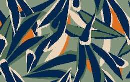 Papier peint panoramique esquisse végétale, XXL, tendance