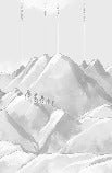 Massif des Écrins grey wallpaper