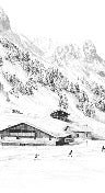 Wallpaper Clusaz ski fond montagne Confins