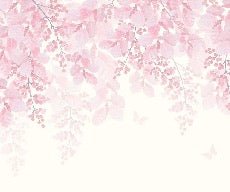 Papier peint panoramique blooming aquarelle