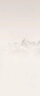 Mont Blanc in sepia mist wallpaper