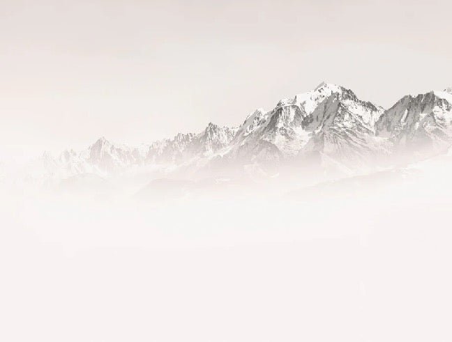 Misty morning wallpaper Mont Blanc