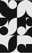 Papier peint moderne shape noir et blanc