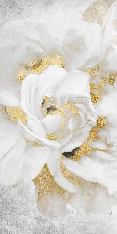 Papier peint toilette Fleur Or, XXL, tendance