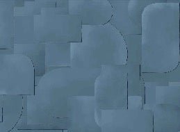 Papier peint panoramique découpé bleu