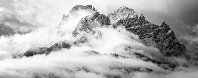 Papier peint panoramique pic Dolomites, XXL, tendance