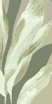 Papier peint étoffe vert