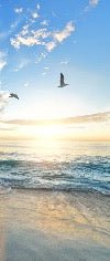 Papier peint Plage Paradisiaque, mural concept, tendance