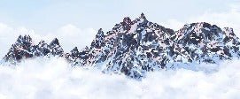 Papier peint Mont Blanc toile des Cimes