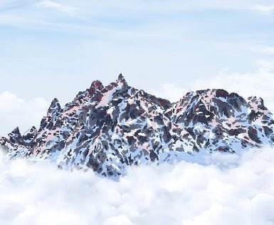 Mont Blanc toile des Cimes wallpaper