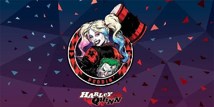 Papier peint panoramique BD harley quinn icone pop rock, XXL, tendance