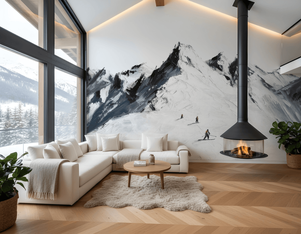 Ski mountaineering wallpaper