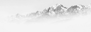 Tapete Nebliger Morgen Mont Blanc - Muralconcept