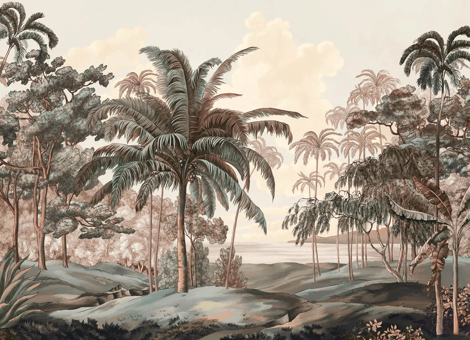 Papier peint paysage Célèbes terra, XXL, tendance