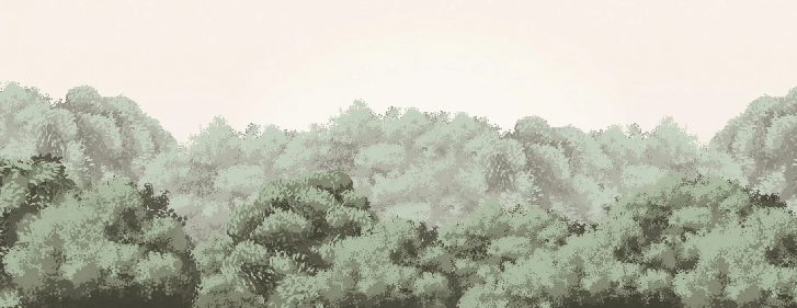 Papier peint panoramique buisson - Muralconcept