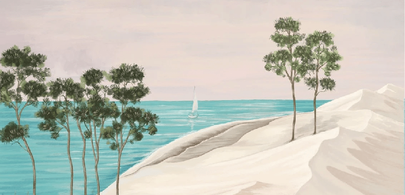 Papier peint panoramique – Dune du Pilat - Muralconcept