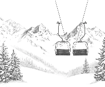 Papier peint immersion Alpine - Muralconcept