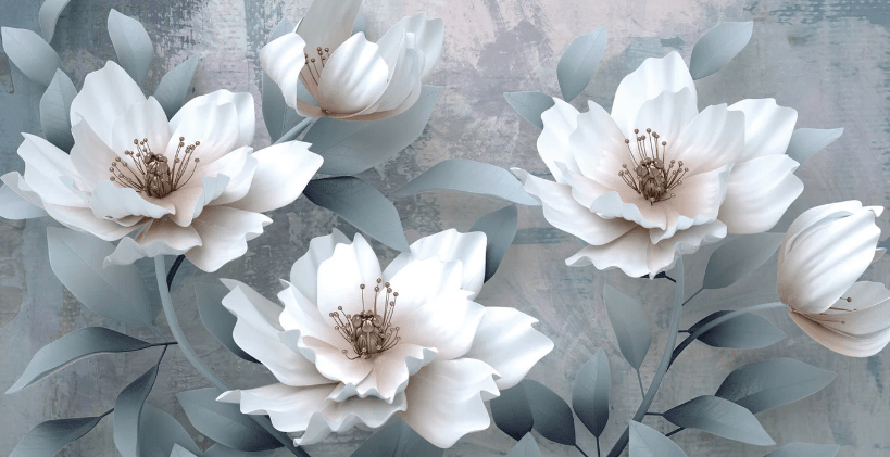 Papier peint Délicatesse - Muralconcept