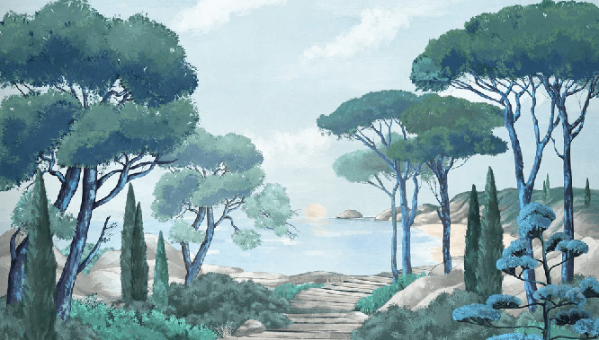 Wallpaper stroll through the calanques