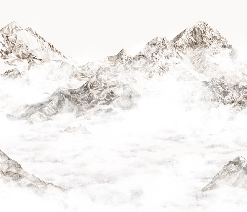 Papier peint Mont Everest