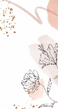 Papier peint formes et fleurs