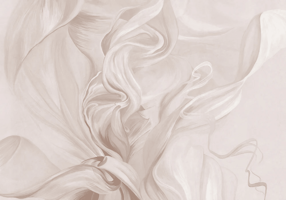 Papier peint contemporain – sublime flow sepia - Muralconcept