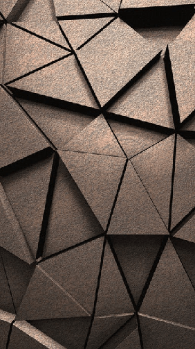 Papier peint 3D black perspective rouille - Muralconcept