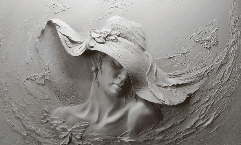 Papier peint Woman Sculpt - Muralconcept