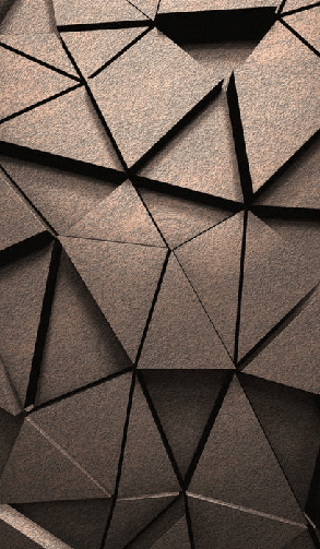 Papier peint 3D black perspective rouille - Muralconcept