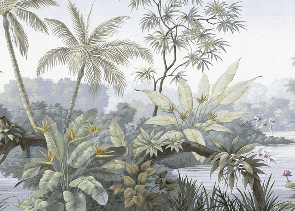 Papier peint Jungle Tendance - Muralconcept