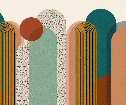 Papier peint Art pop déco graphique tendance - Muralconcept