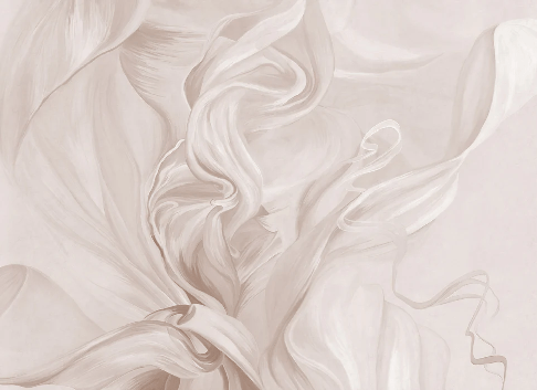 Papier peint contemporain – sublime flow sepia, XXL, tendance