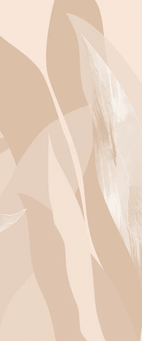Papier peint étoffe florale beige - Muralconcept