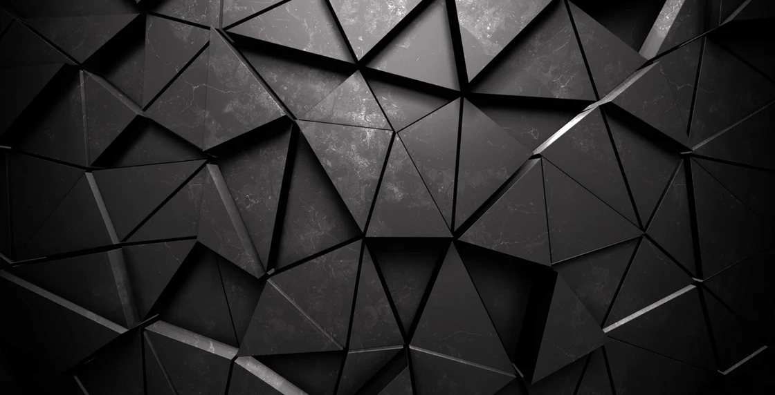 Papier peint 3D Black Perspective