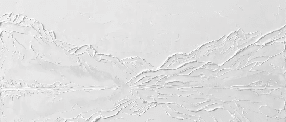 Papier peint abstrait lac Annecy - Cloud dancer - Muralconcept